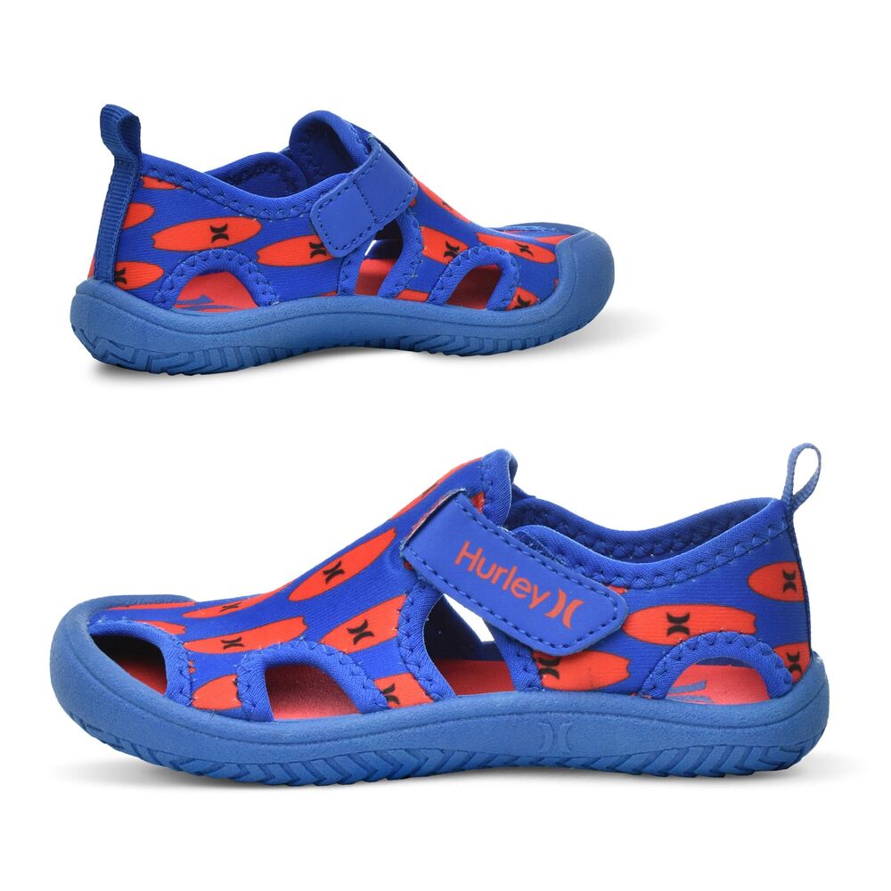 HURLEY KALEO TODDLER SANDALS - LIGHTWEIGHT AND BREATHABLE SHOES FOR BOYS AND GIR